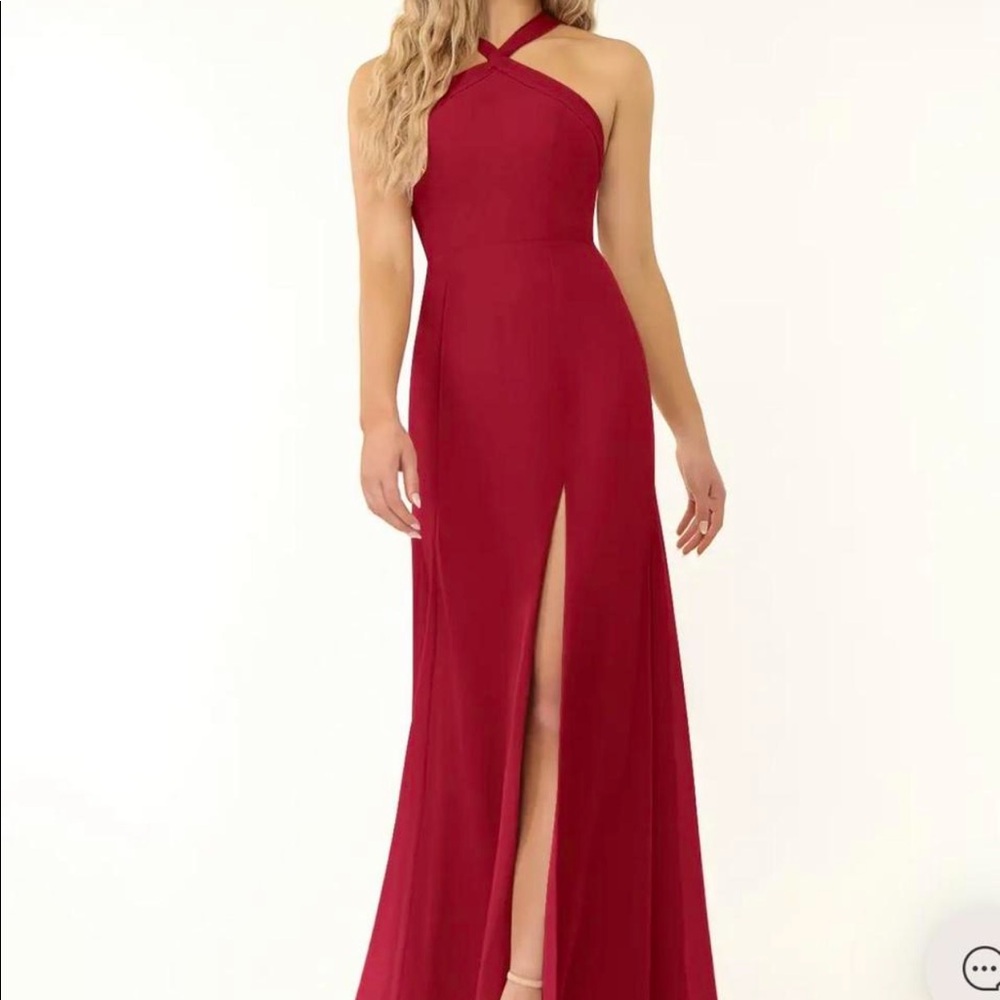 Azazie Red Dress